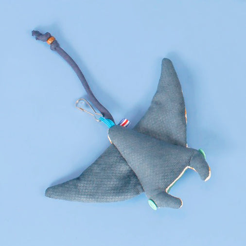 Mobula Munkiana Ray Keychain